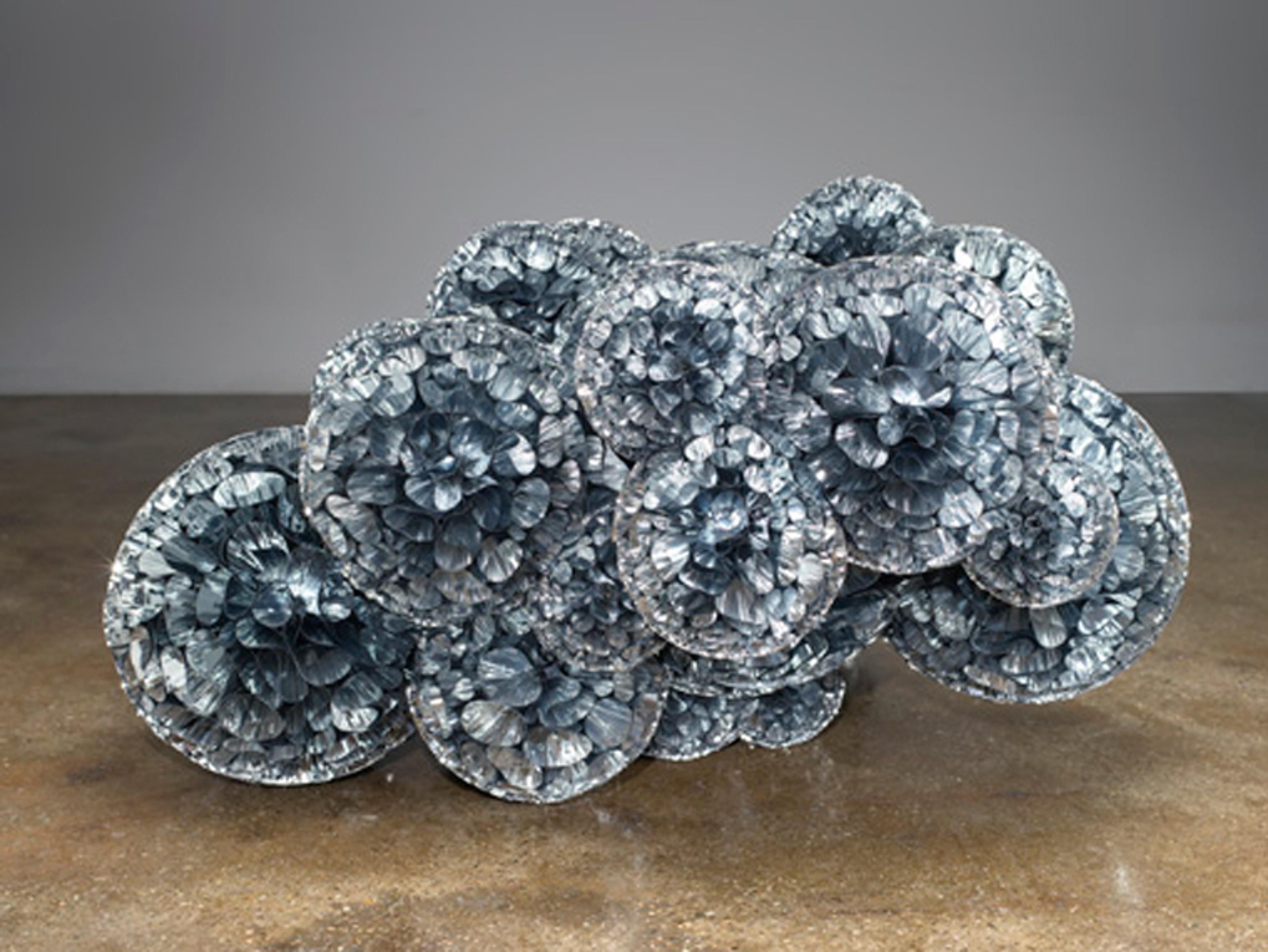 Tara Donovan (American, b. 1969). Untitled, 2009. Mylar and hot glue, 181⁄4 x 321⁄2 x 30 in. (46.4 × 82.6 × 76.2 cm). Brooklyn Museum, Gift of the Contemporary Art Council, 2009.24