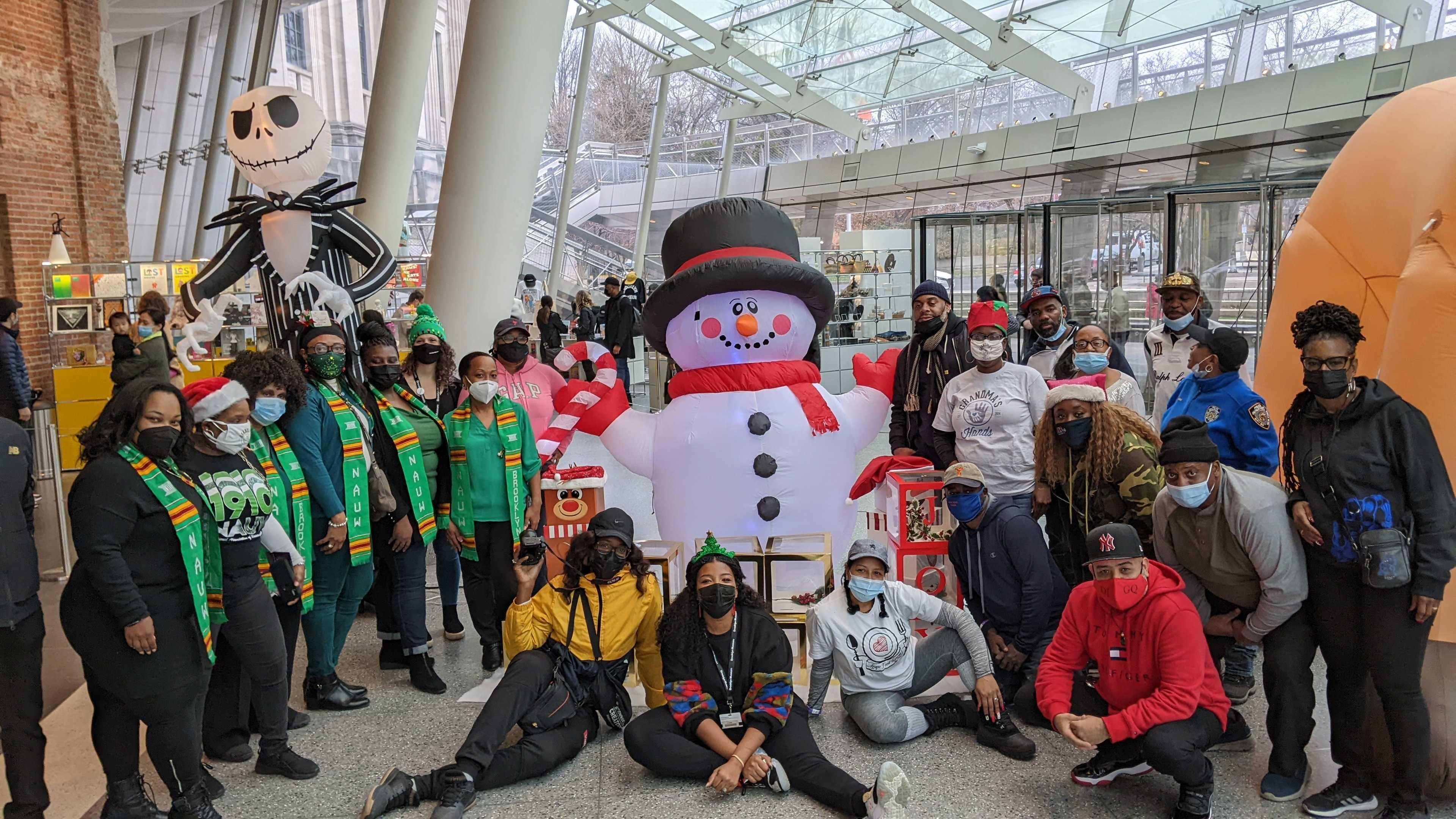 Third Annual Toy Giveaway at the Brooklyn Museum, 2022. (Photo: Laval Bryant-Quigley)