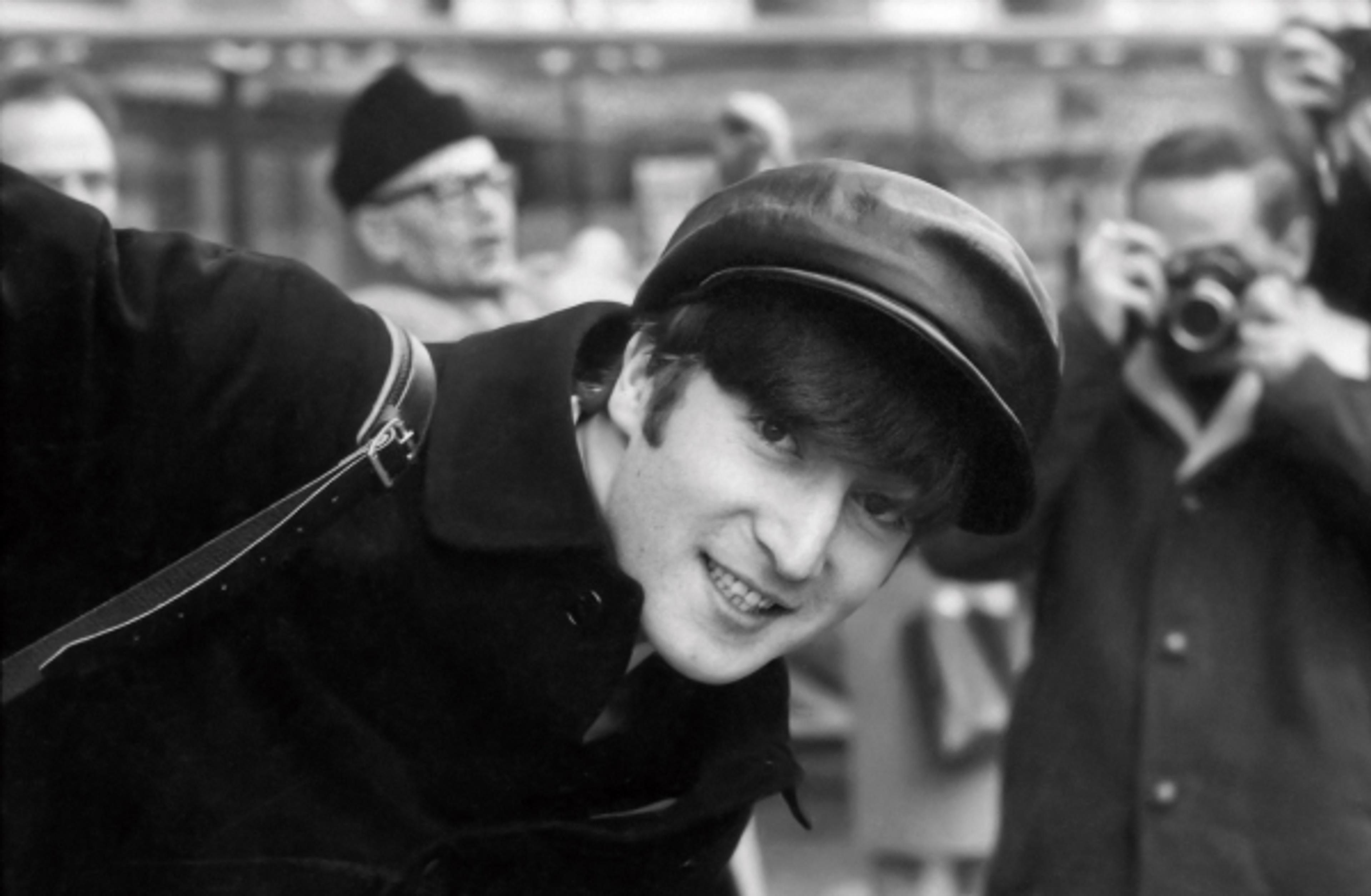 Paul McCartney. John Lennon. Paris, January 1964. Pigmented inkjet print. © 1964 Paul McCartney under exclusive license to MPL Archive LL