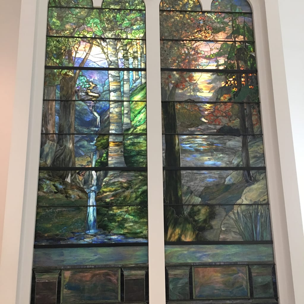 Sunset in Autumn Woods · Brooklyn Museum