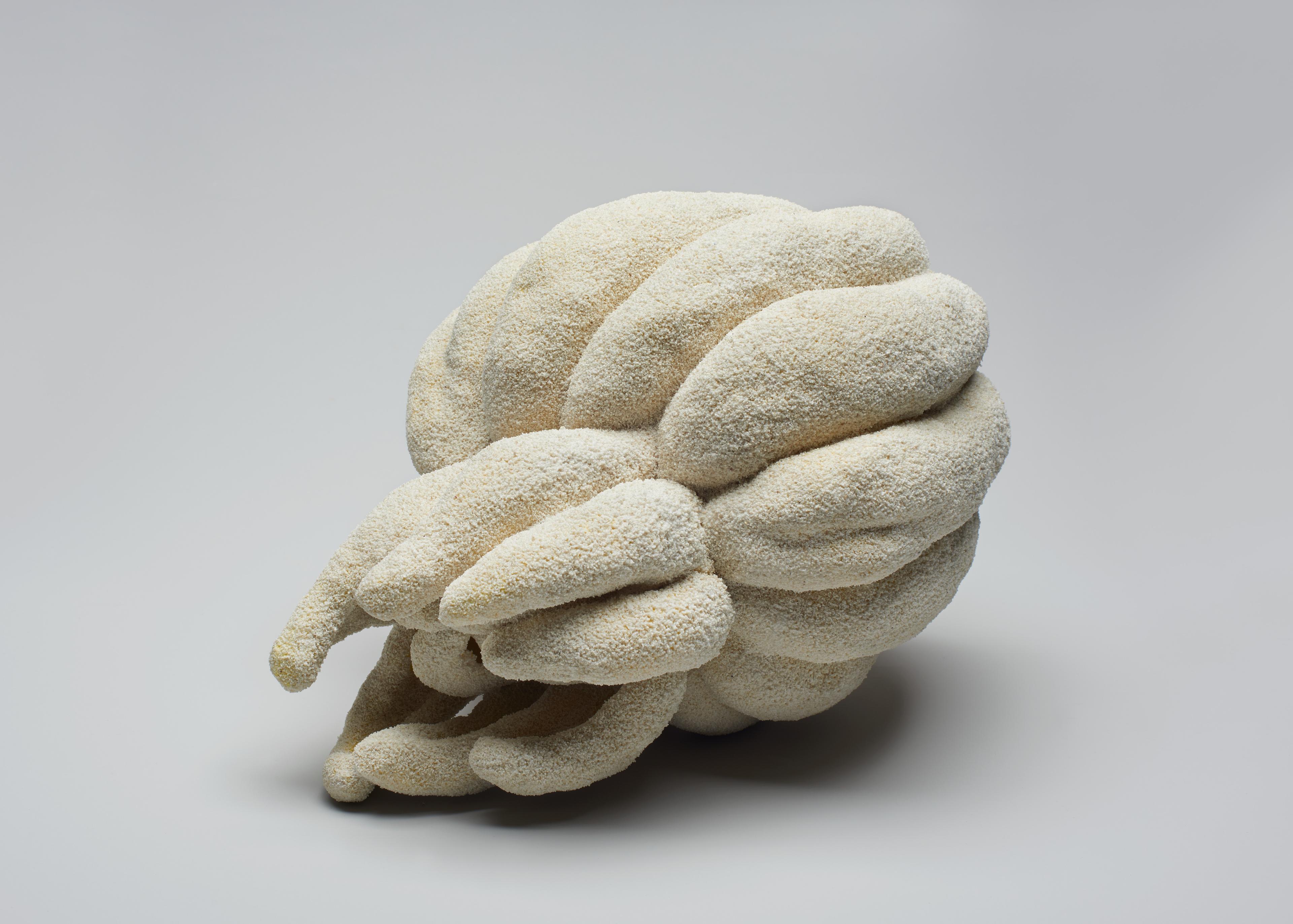 Katsumata Chieko. <i>Biomorphic Sculpture</i>, 2011. Glazed stoneware with crushed porcelain. Bertram H. Schaffner Asian Art Fund, 2012.6 ©Katsumata Chieko