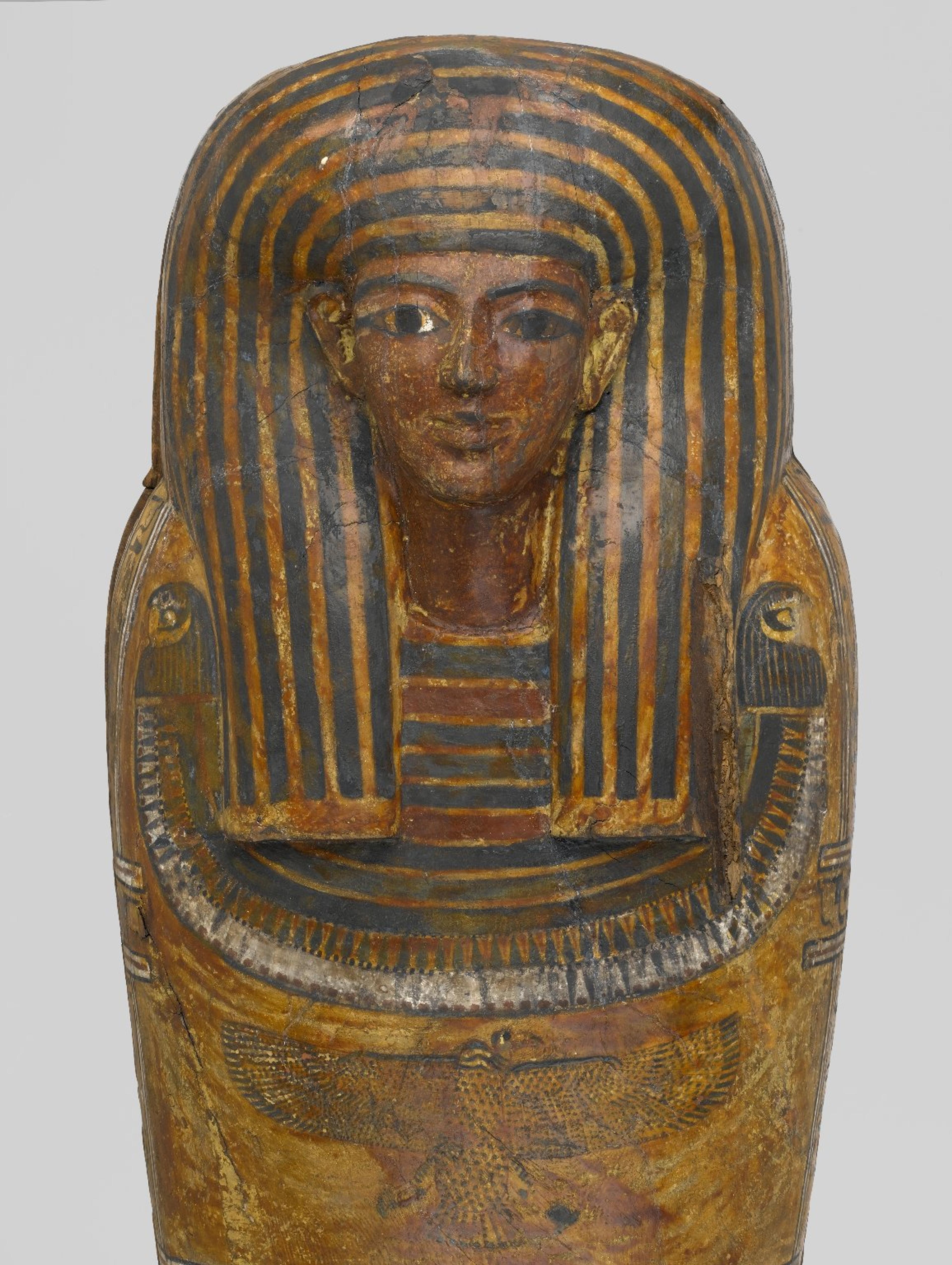 Photograph of an Egyptian coffin