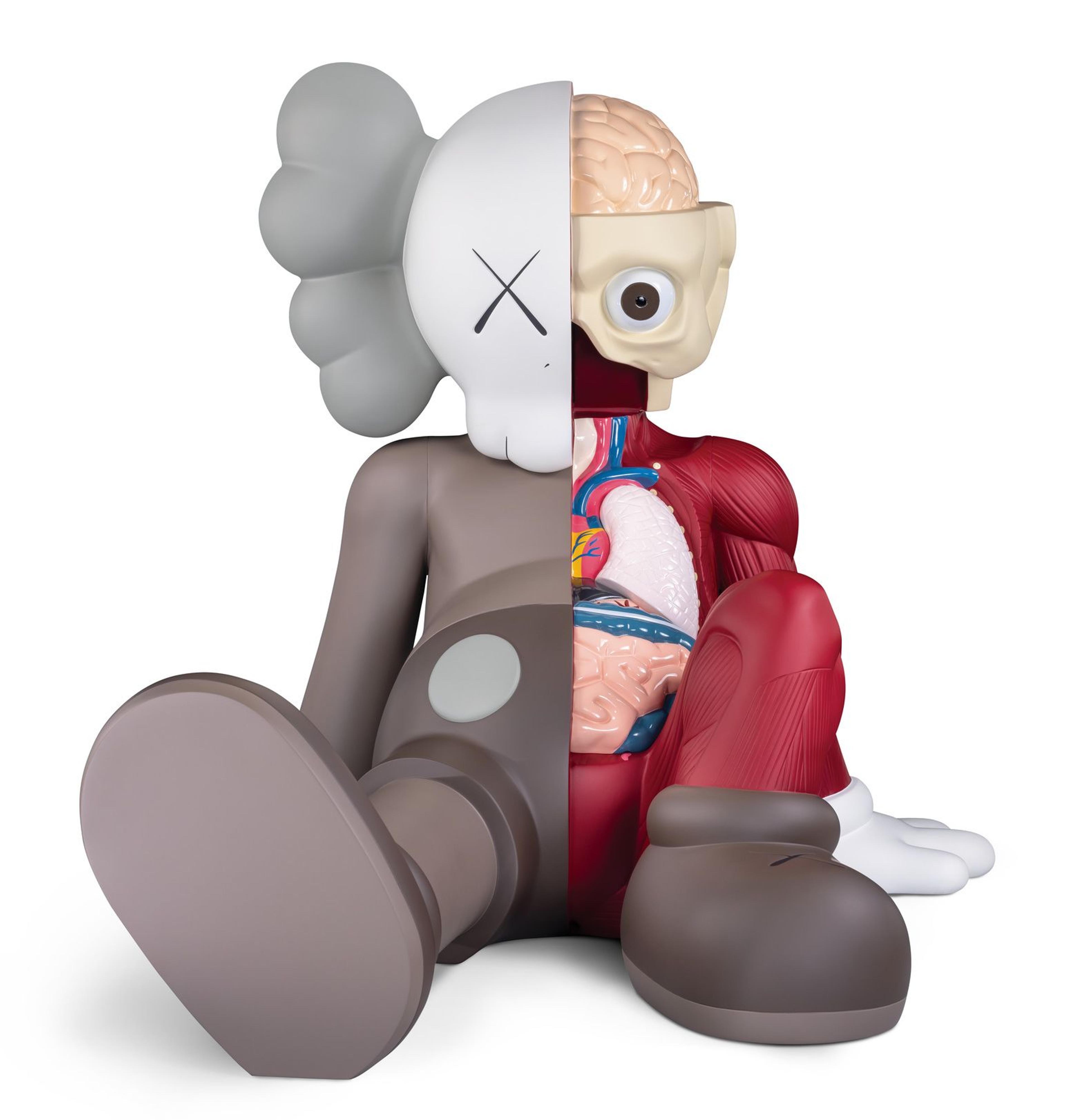 KAWS (American, born 1974). COMPANION (RESTING PLACE), 2013. Aluminum, paint, 601/2 × 63 × 80 in. (153.7 × 160 × 203.2 cm). © KAWS. (Photo: Jonty Wilde)