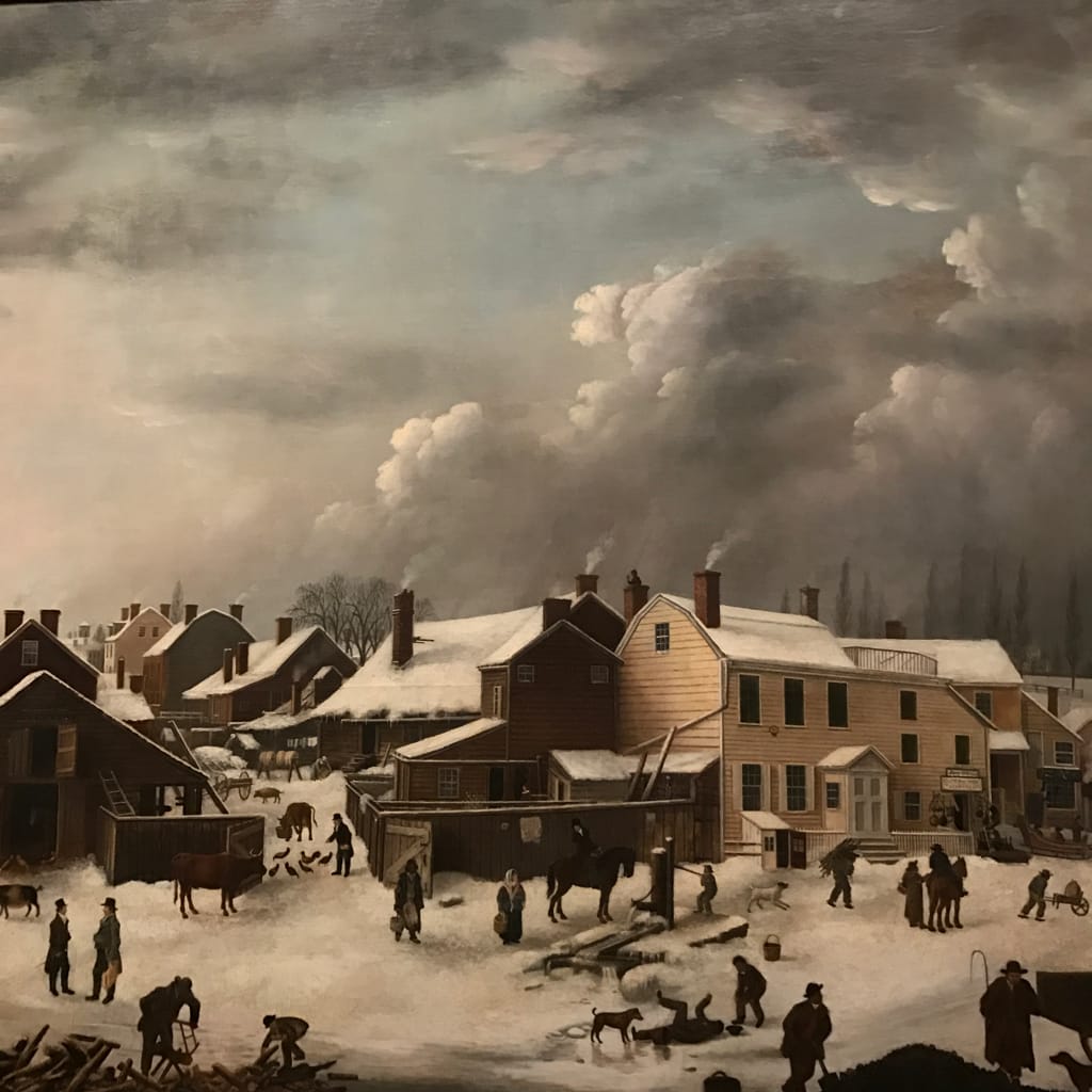 Winter Scene in Brooklyn · Brooklyn Museum