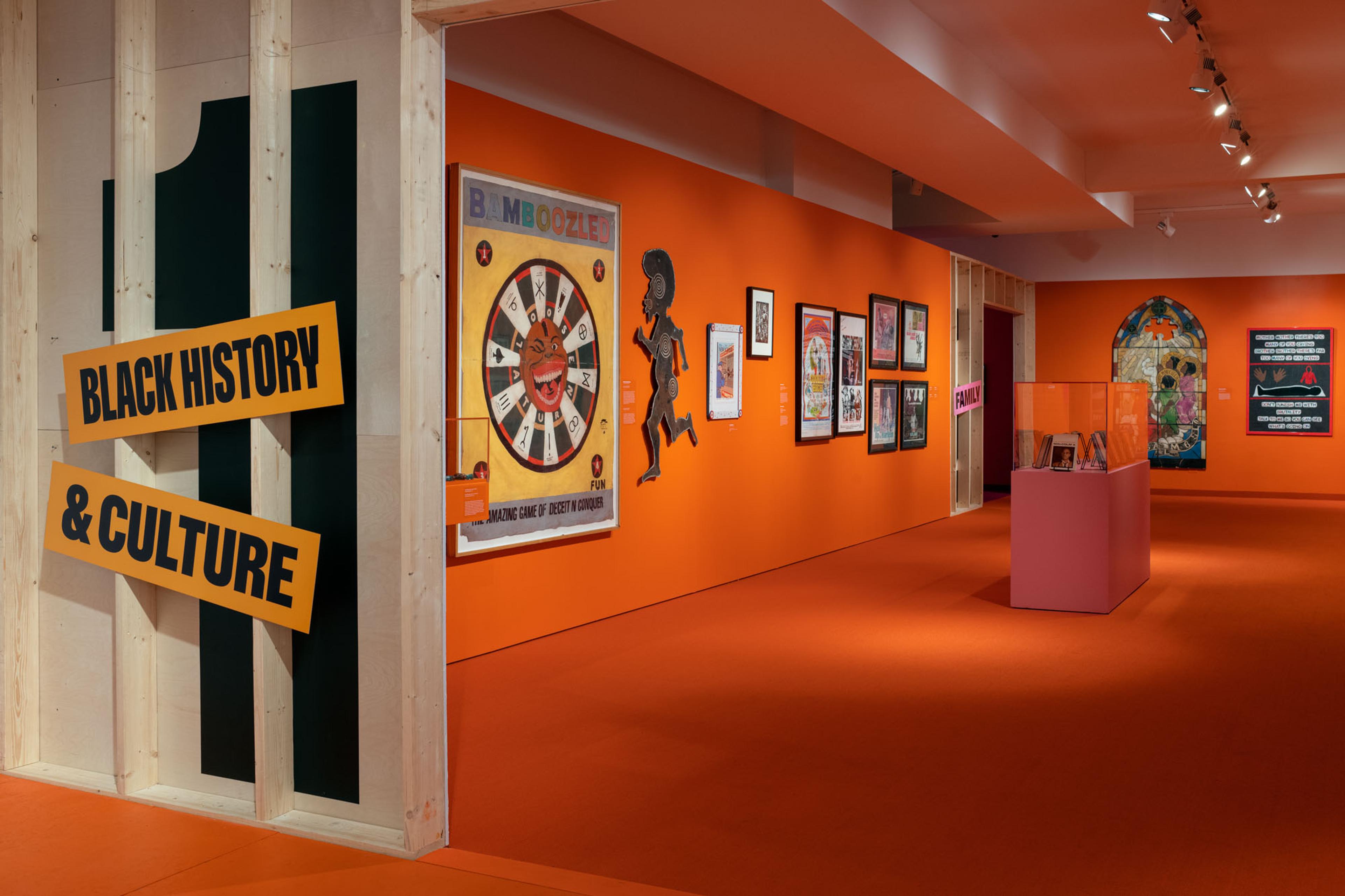 Installation view, <i>Spike Lee: Creative Sources</i>. Brooklyn Museum, October 7, 2023–February 11, 2024. (Photo: Danny Perez)