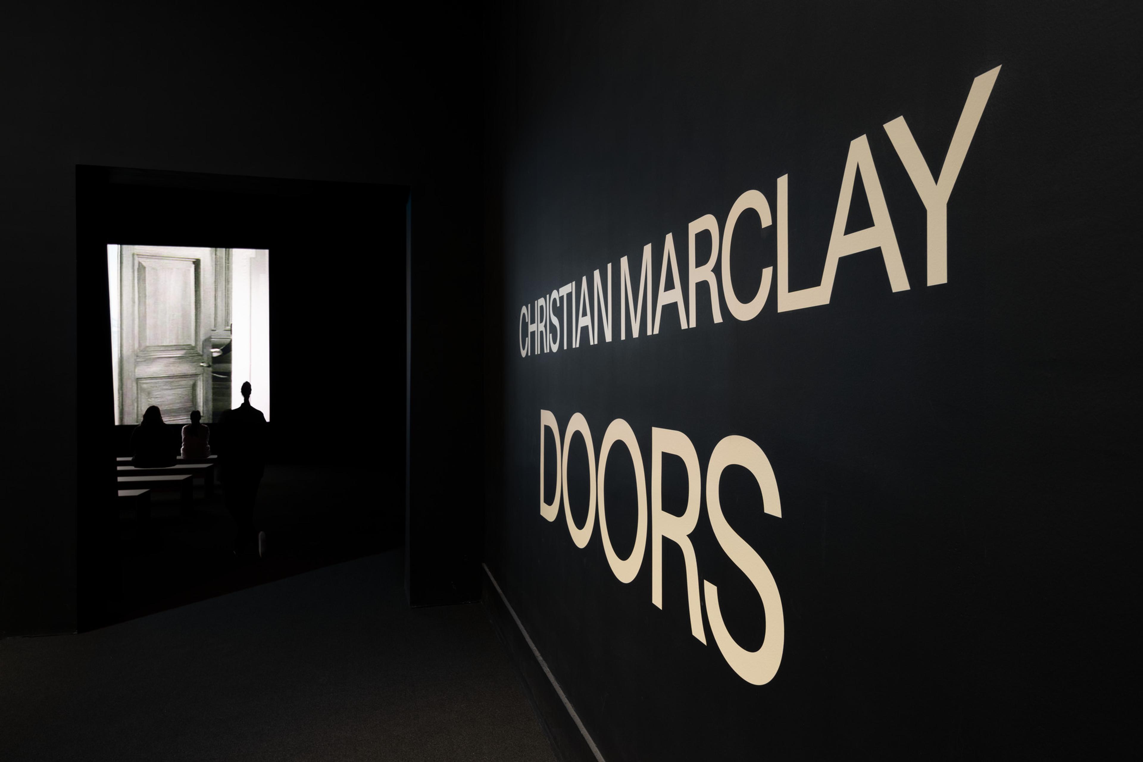 Installation view, <i>Christian Marclay: Doors</i>. Brooklyn Museum, June 13, 2025–April 12, 2026. © Christian Marclay. (Photo: Paula Abreu Pita)