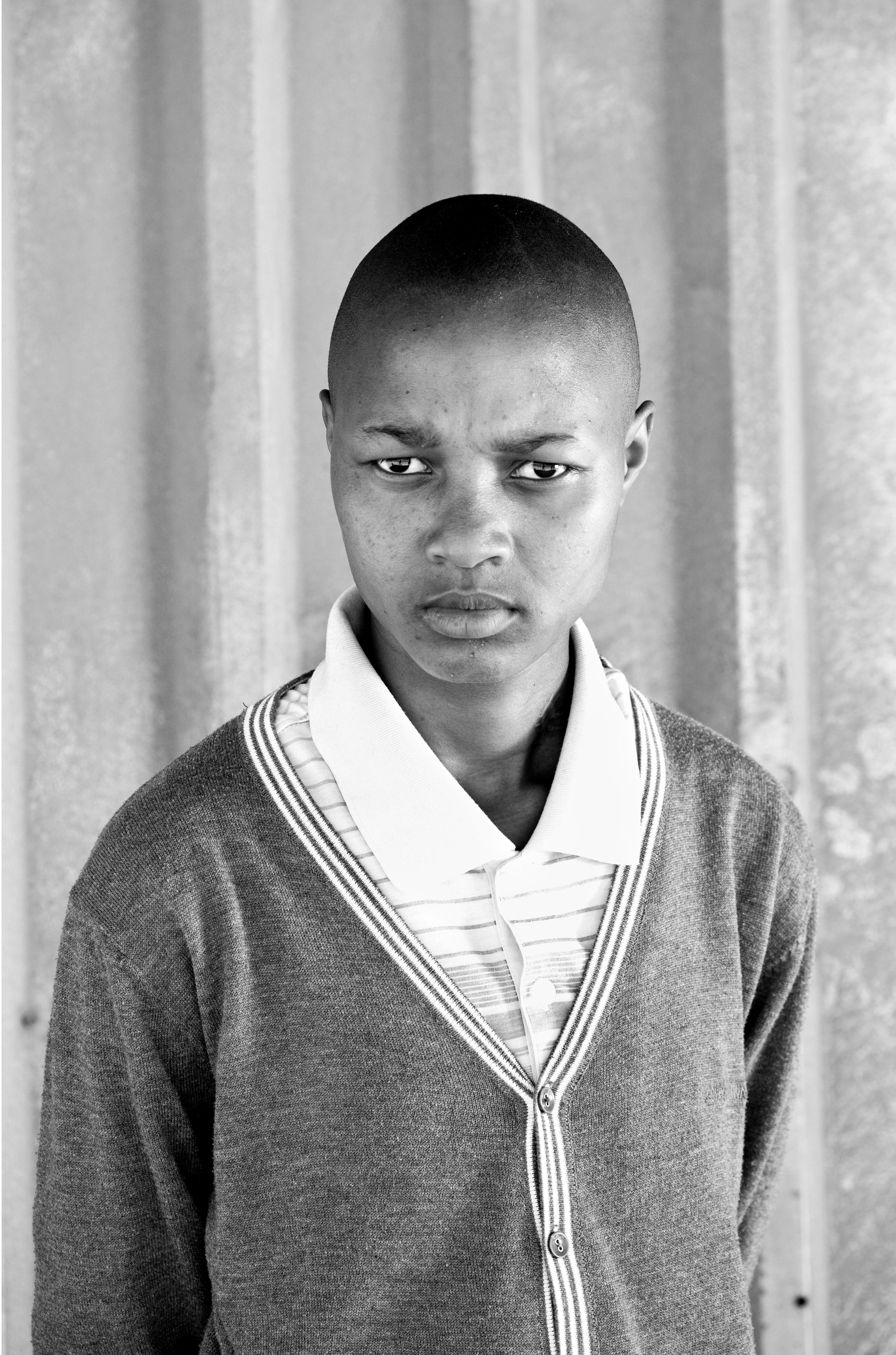 Zanele Muholi (South African, born 1972). <i>Lumka Stemela, Nyanga East, Cape Town, 2011</i>, 2011. Gelatin silver photograph, 34 × 24 in. (86.5 × 60.5 cm). © Zanele Muholi. Courtesy of Stevenson, Cape Town/Johannesburg and Yancey Richardson, New York