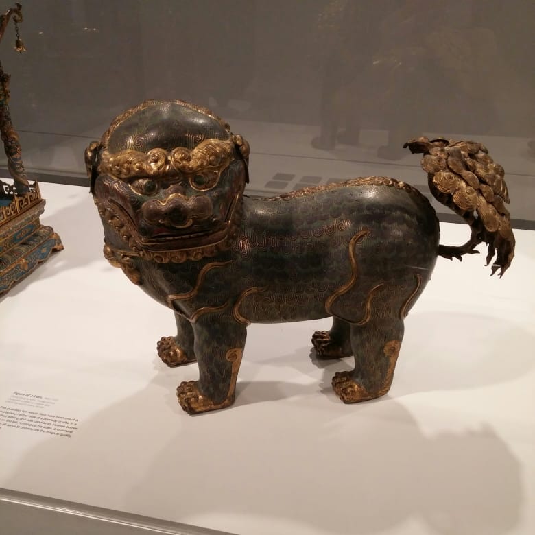 Large Figure of a Lion Dog · Brooklyn Museum