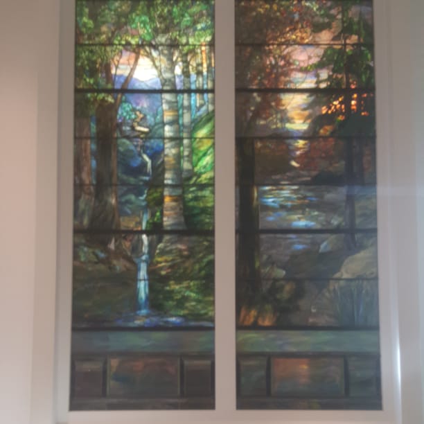 Dawn in the Woods in Springtime, from Universalist Church of Our