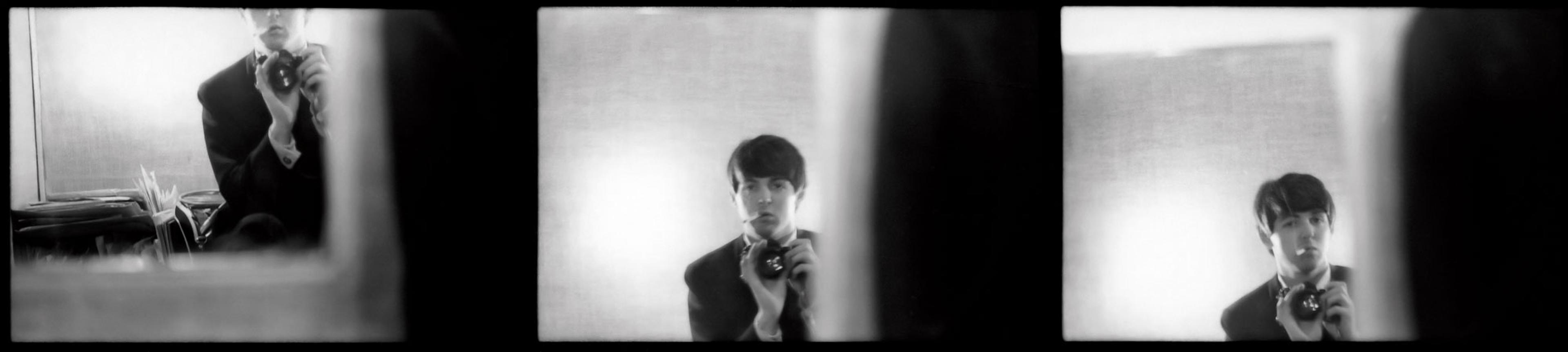 Paul McCartney. Self-portraits. Paris, January 1964. Pigmented inkjet print. © 1964 Paul McCartney under exclusive license to MPL Archive LLP