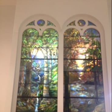 Sunset in Autumn Woods · Brooklyn Museum