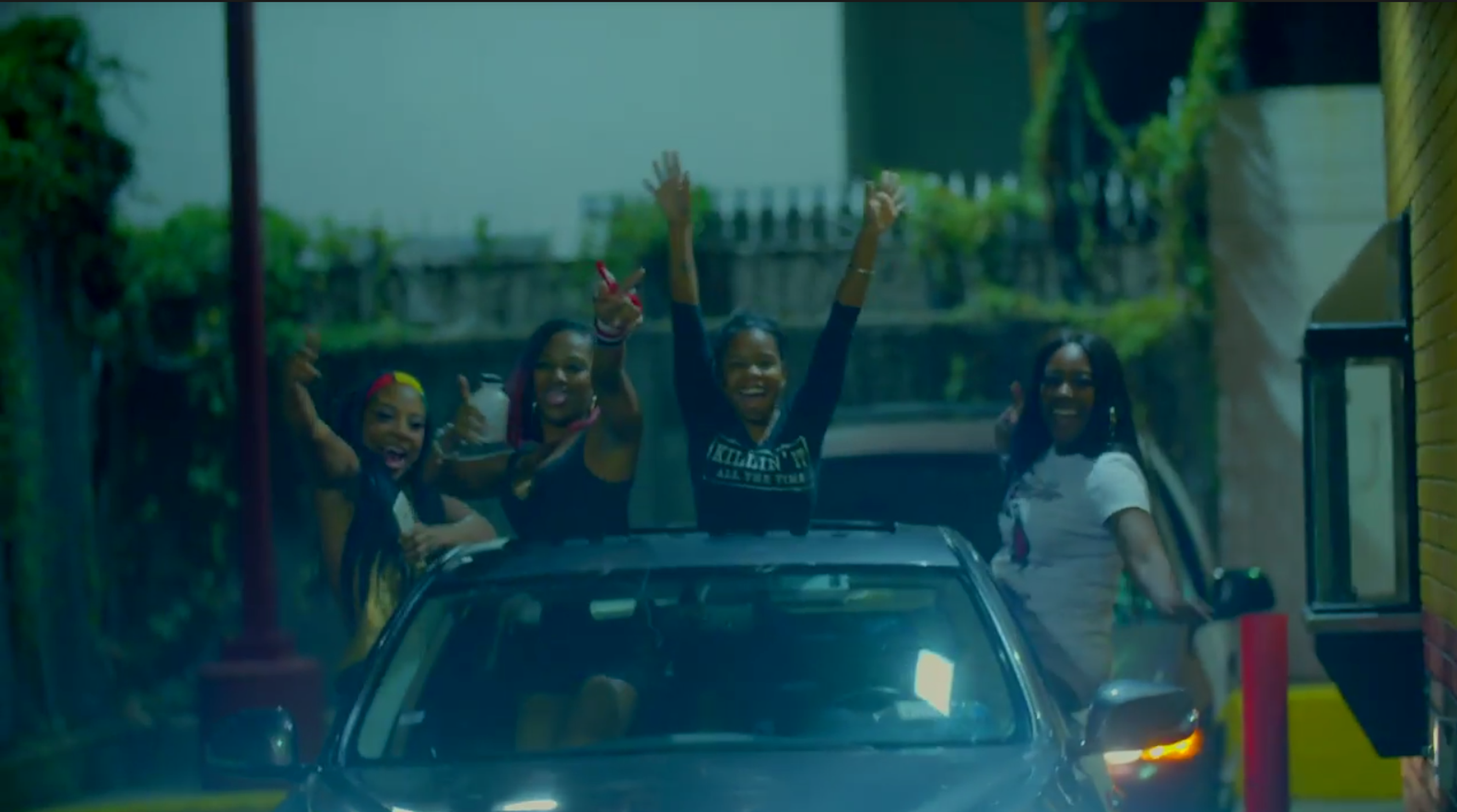 Still from JUVÉ NITE (2018, 17 min.). MELO-X, director, editor, visual effects, score; Jason Banker, director of photography; filmed by Jason Banker and Jorge