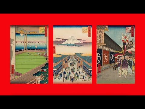 Hiroshige's 100 Famous Views of Edo (feat. Takashi Murakami