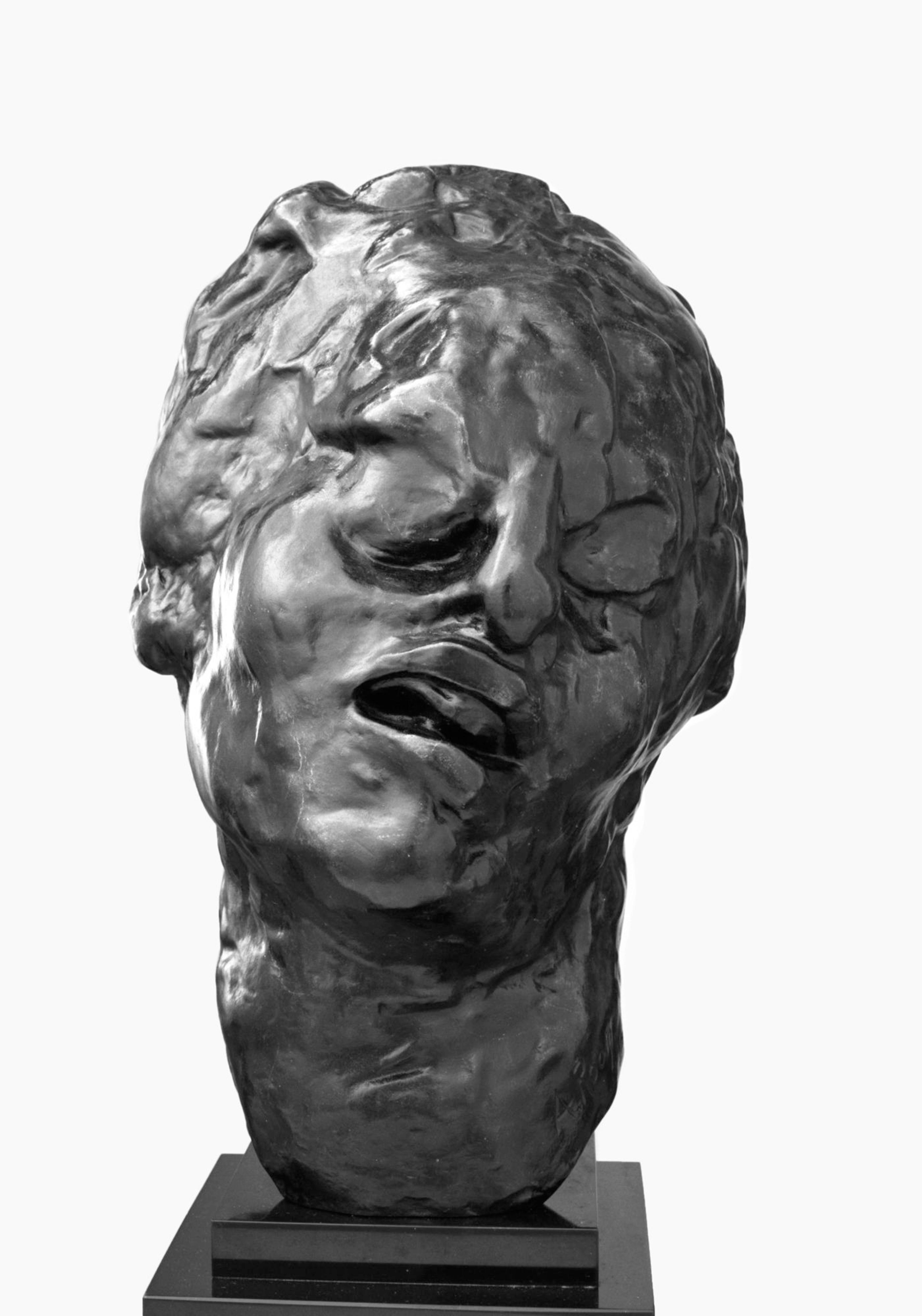 Auguste Rodin (French, 1840–1917). Head of the Tragic Muse, 1895; cast 1979. Cast by Georges Rudier Fondeur, Paris. Bronze, 115/8 x 71/4 x 97/8 in. (29.5 x 18.4 x 25.1 cm). Brooklyn Museum; Gift of the Iris and B. Gerald Cantor Foundation, 84.75.12