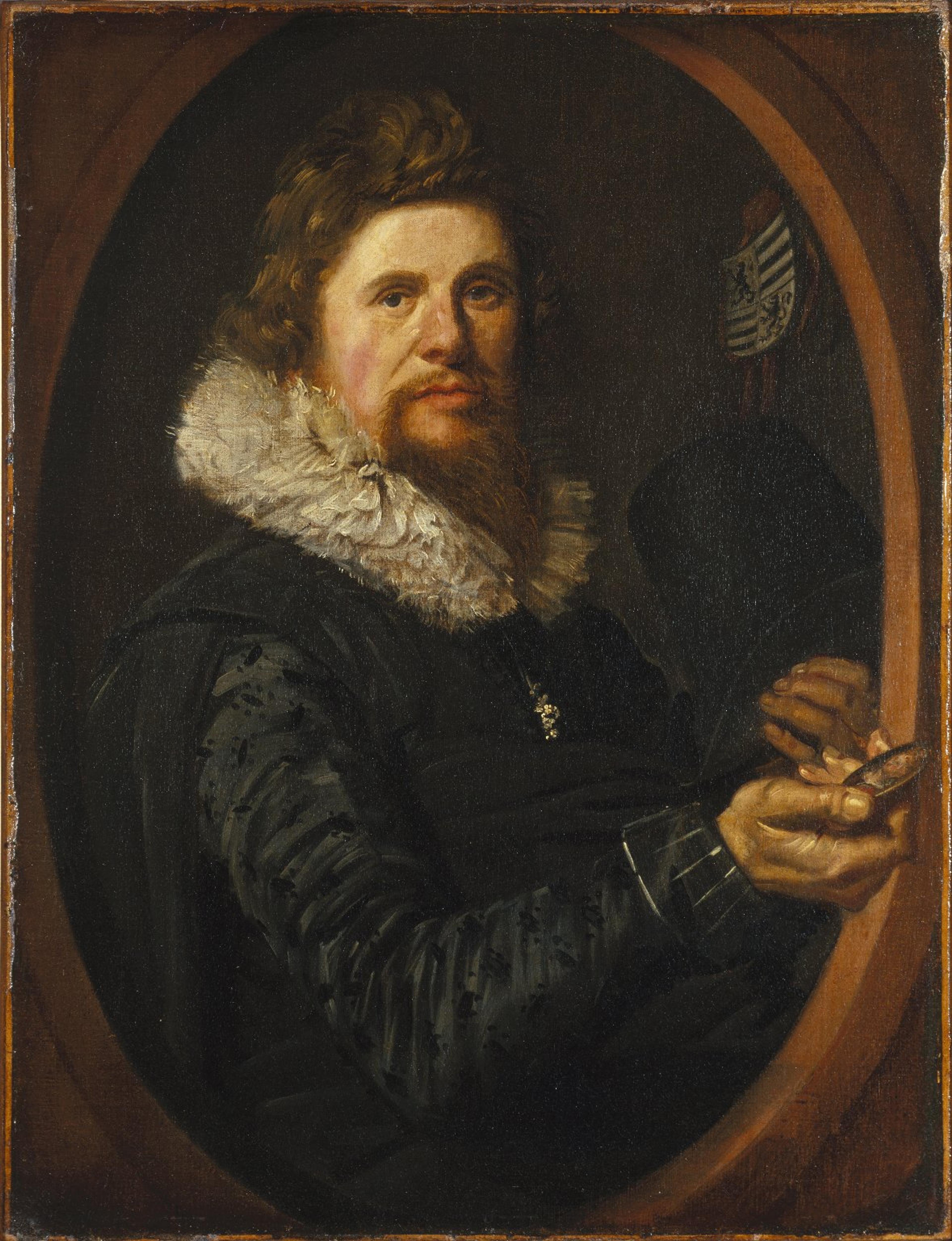 Frans Hals (Dutch, circa 1580–1666). Portrait of a Man, circa 1614–15. Oil on canvas, 29 × 21 3⁄4 in. (73.7 × 55.2 cm). Brooklyn Museum, Gift of the executors of the estate of Colonel Michael Friedsam, 32.821